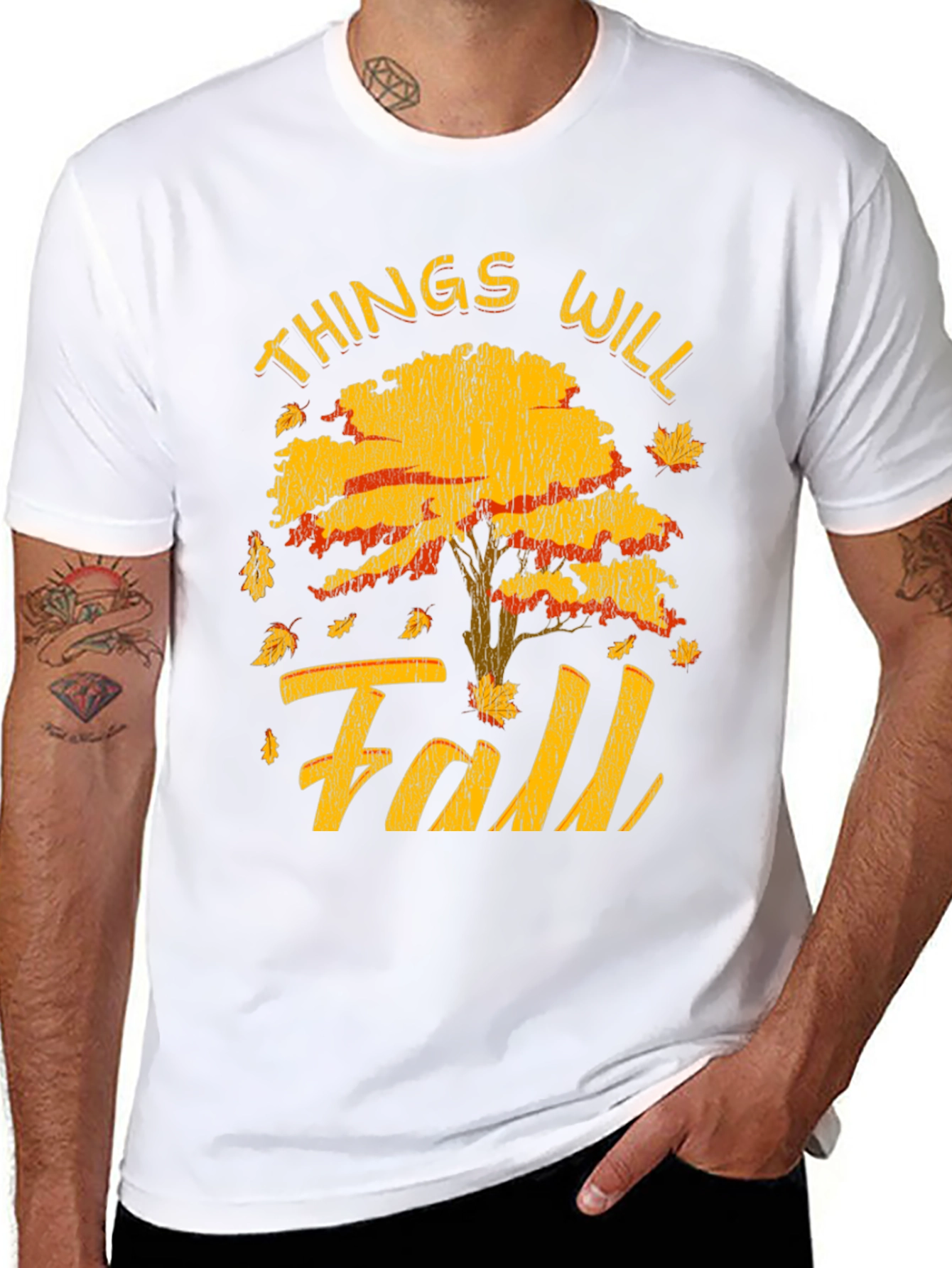 Things Will Fall Graphic Tee | Autumn Vibes