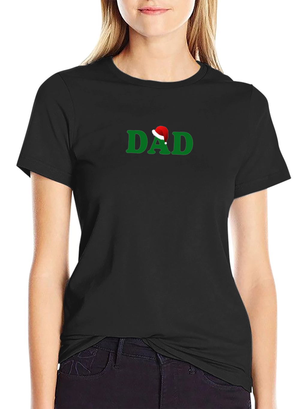 Dad Christmas Santa Hat T-Shirt