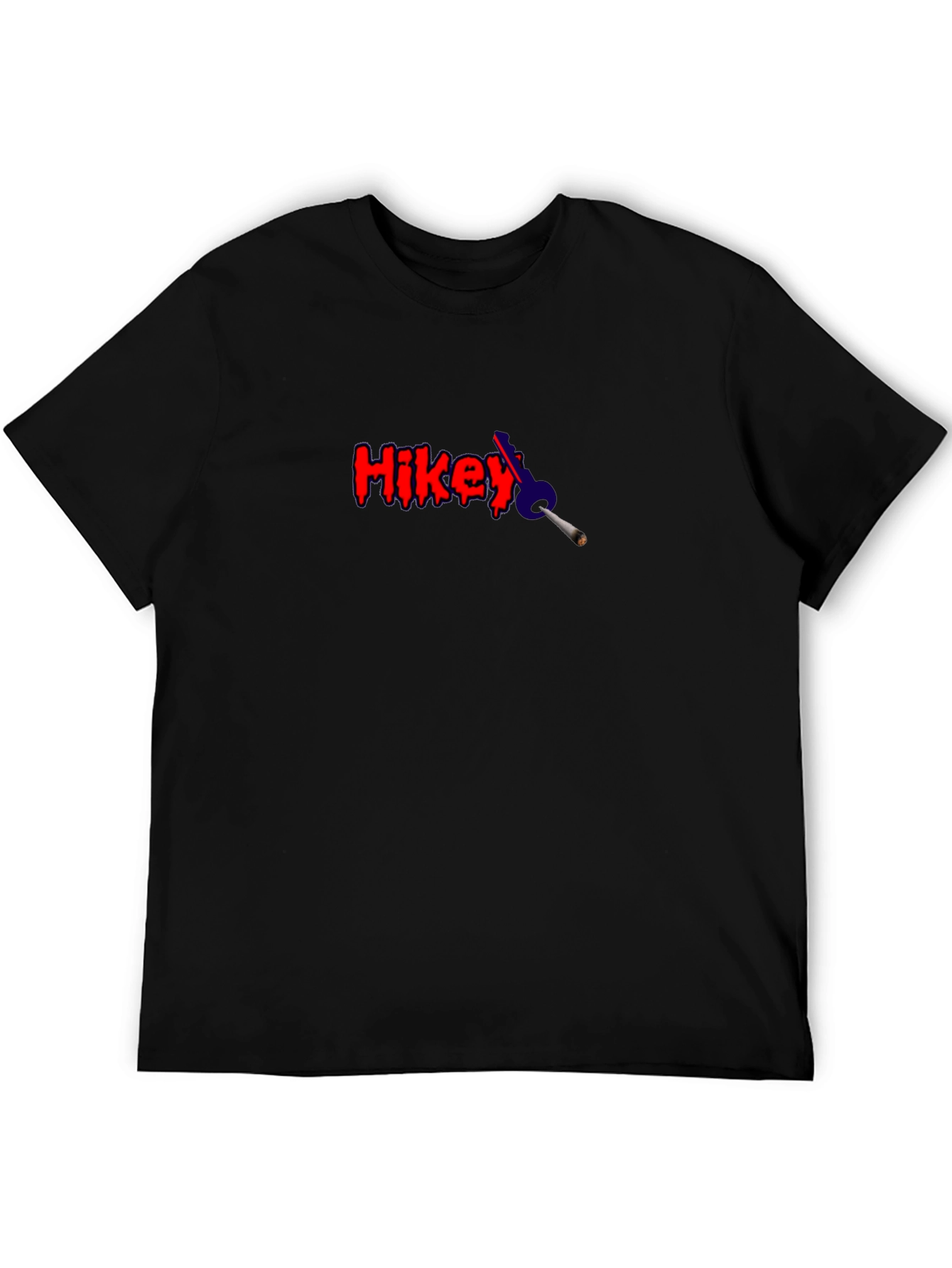 Hikey T-Shirt - Red and Black
