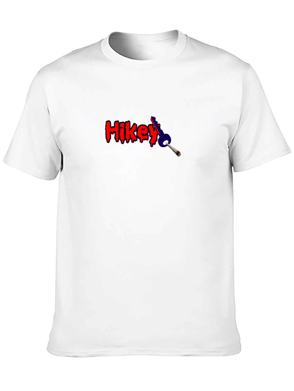 Hikey T-Shirt - Red and Black