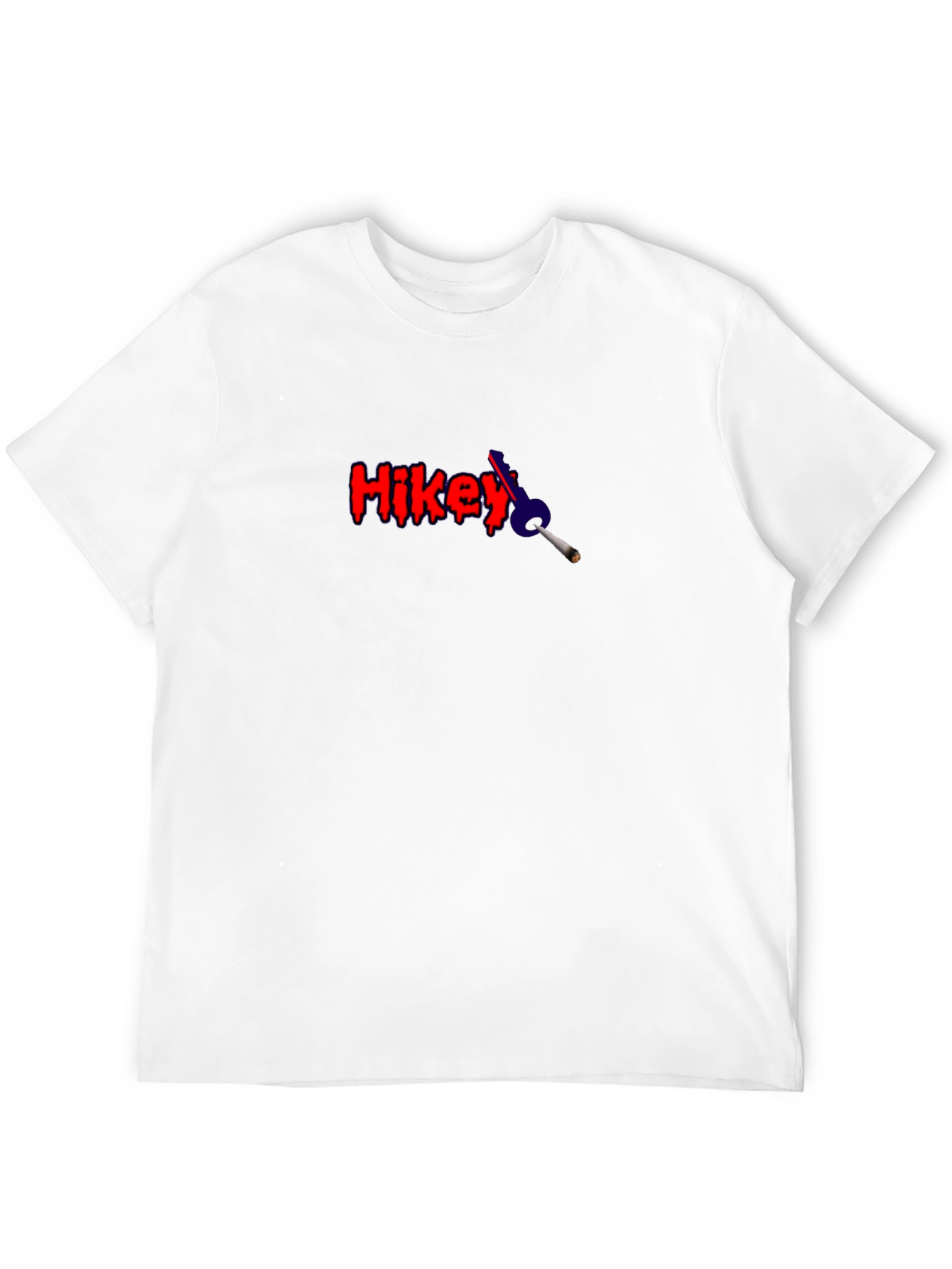 Hikey T-Shirt - Red and Black