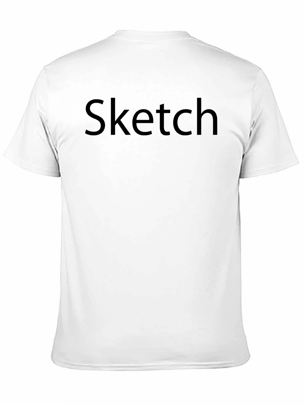 Sketch Mens Black Crewneck T-shirt