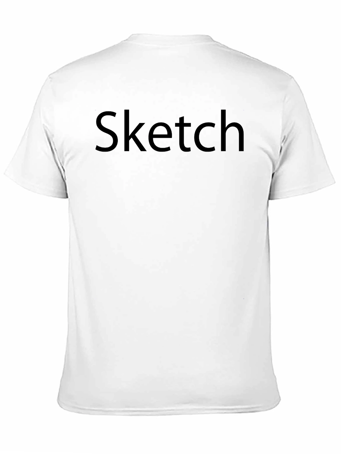 Sketch Mens Black Crewneck T-shirt