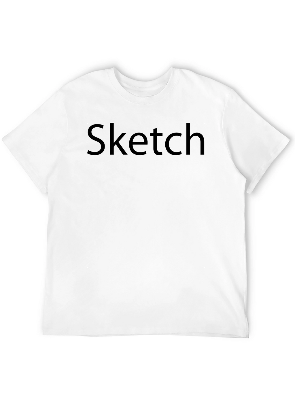 Sketch Mens Black Crewneck T-shirt