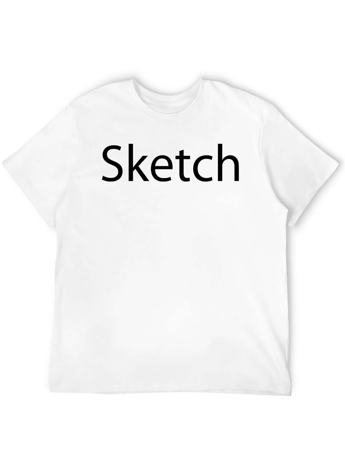 Sketch Mens Black Crewneck T-shirt