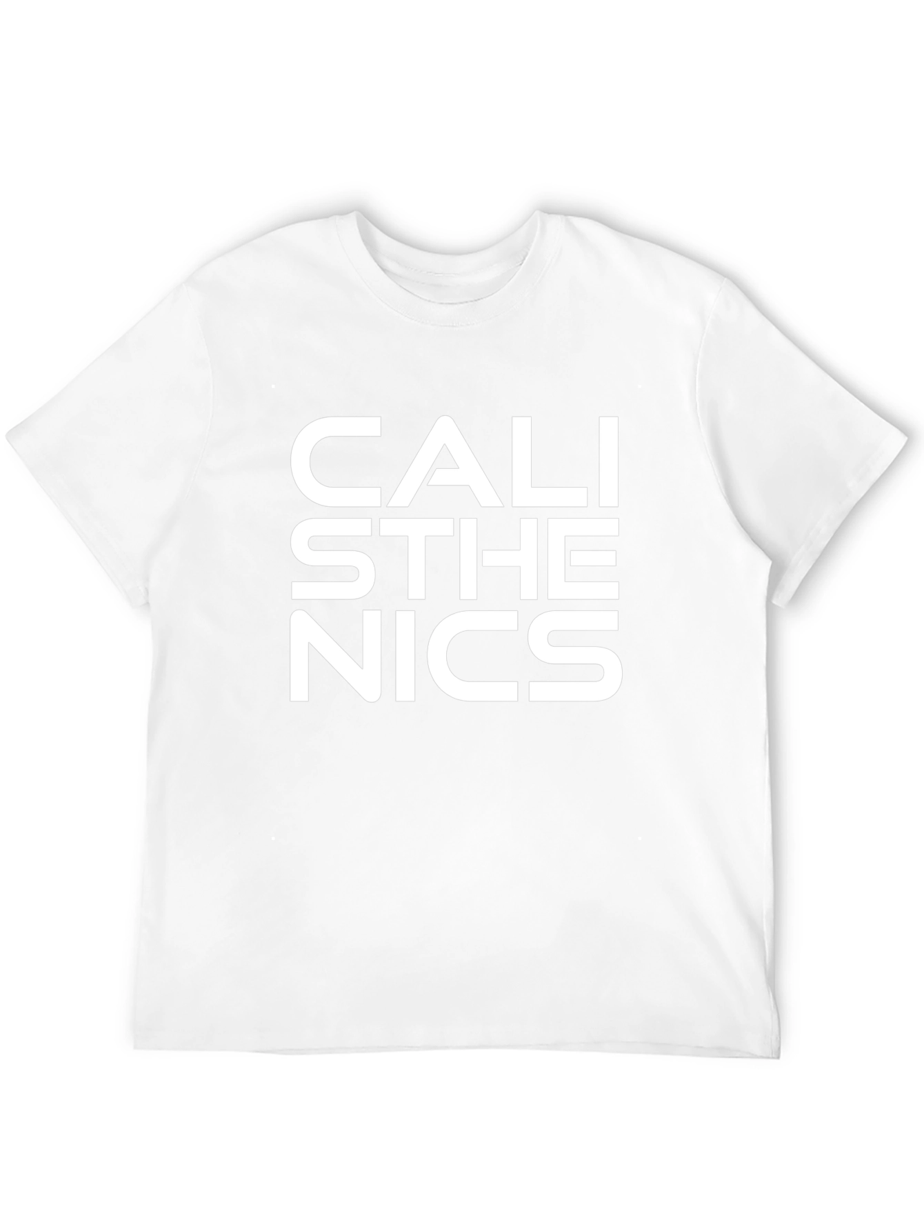 Calisthenics Graphic Tee - Black Cotton Blend