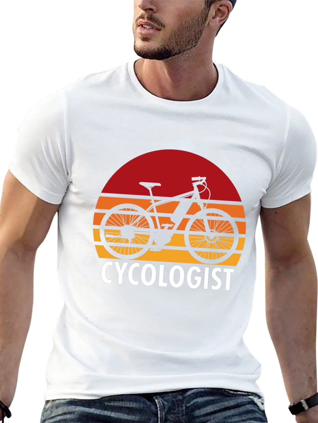 Cycologist E-Bike T-Shirt - Cycling Enthusiast Tee