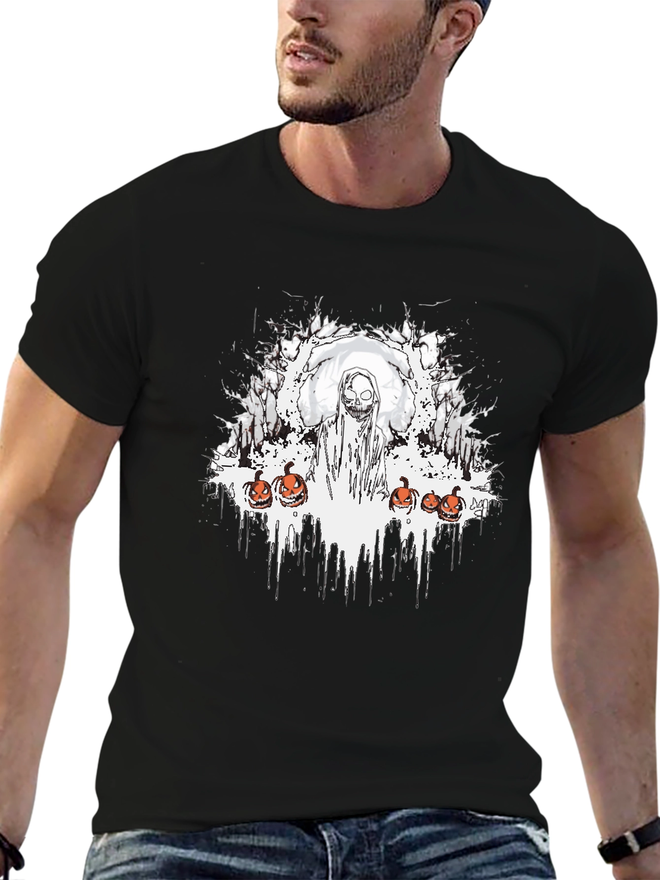 Spooky Halloween Graphic Tee