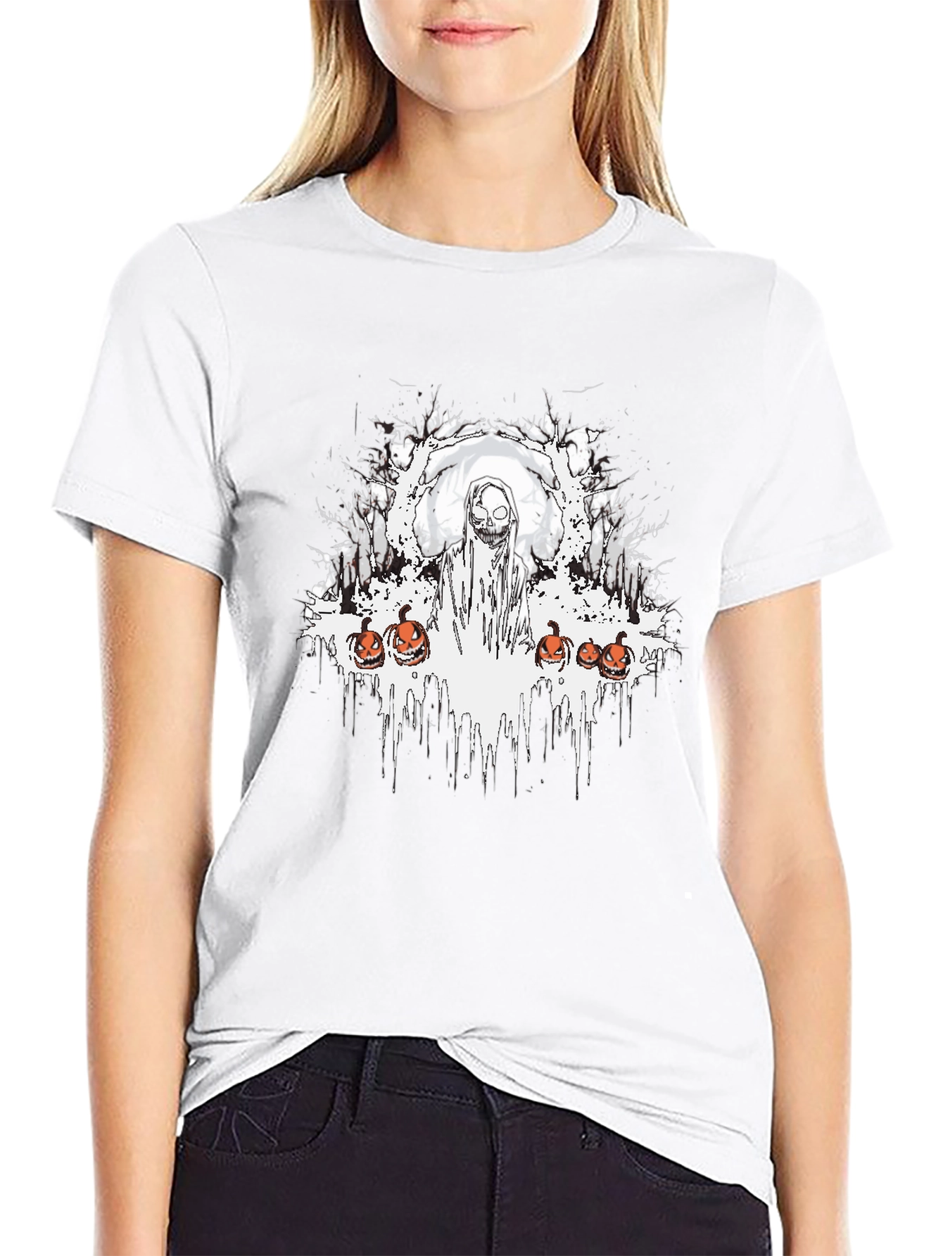 Spooky Halloween Graphic Tee