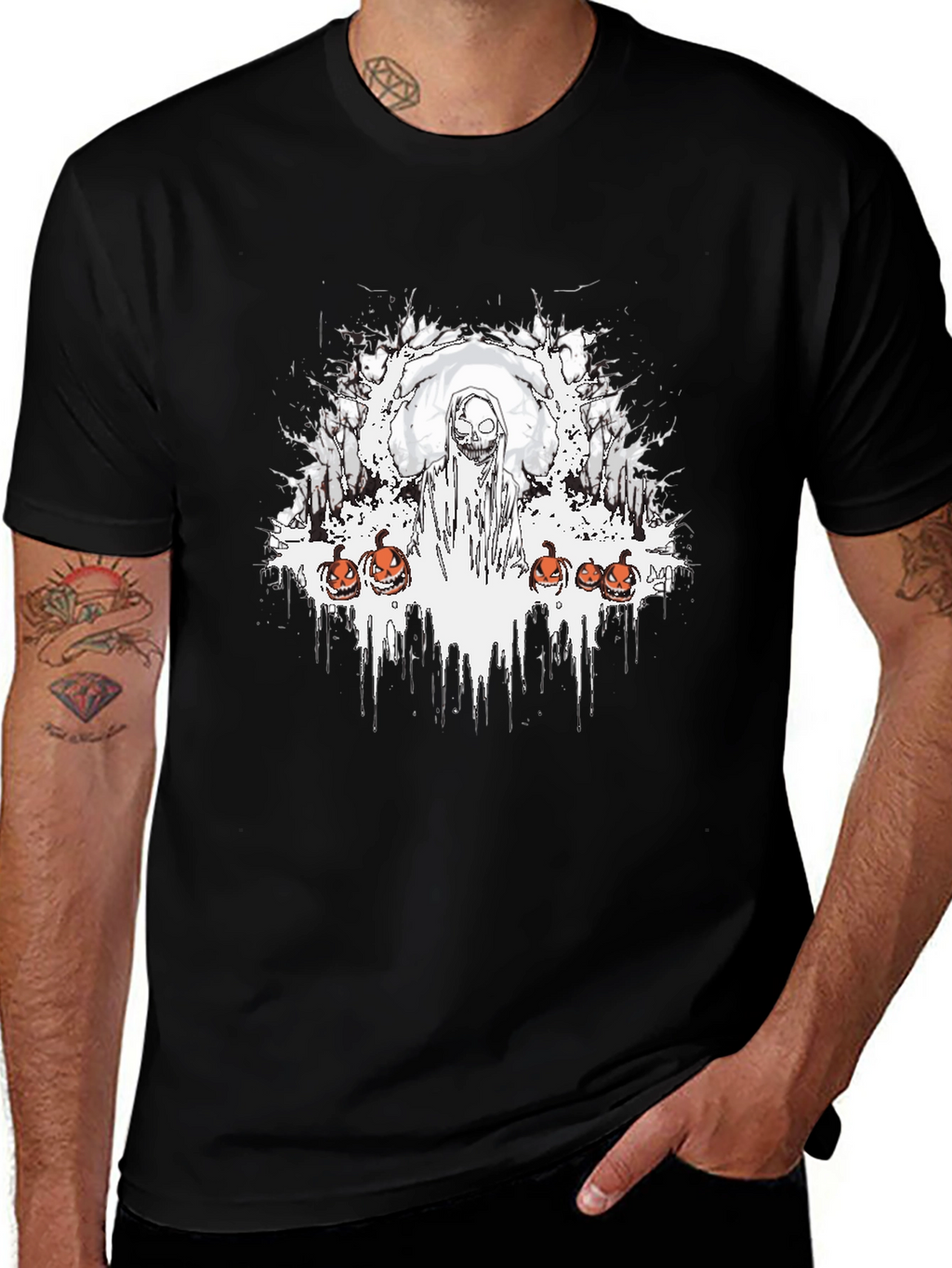 Spooky Halloween Graphic Tee