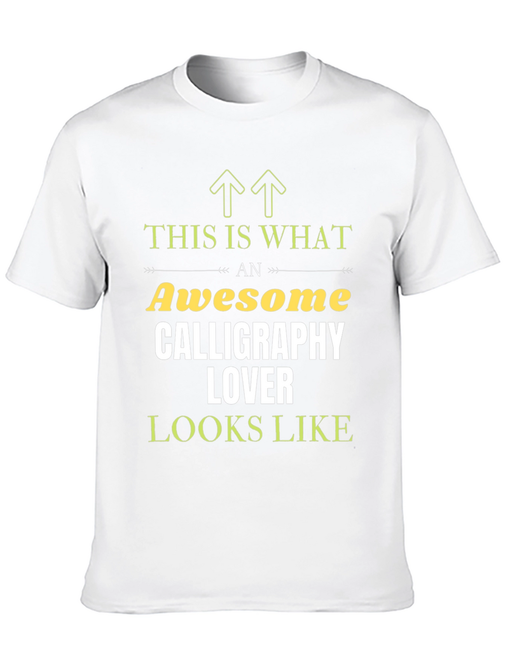 Awesome Calligraphy Lover Graphic T-Shirt