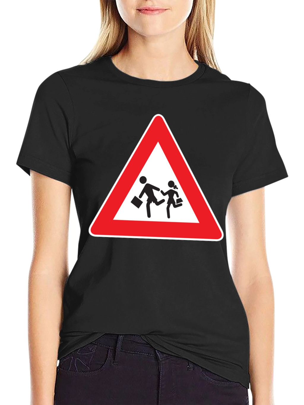 School Zone T-Shirt - Black Cotton Tee