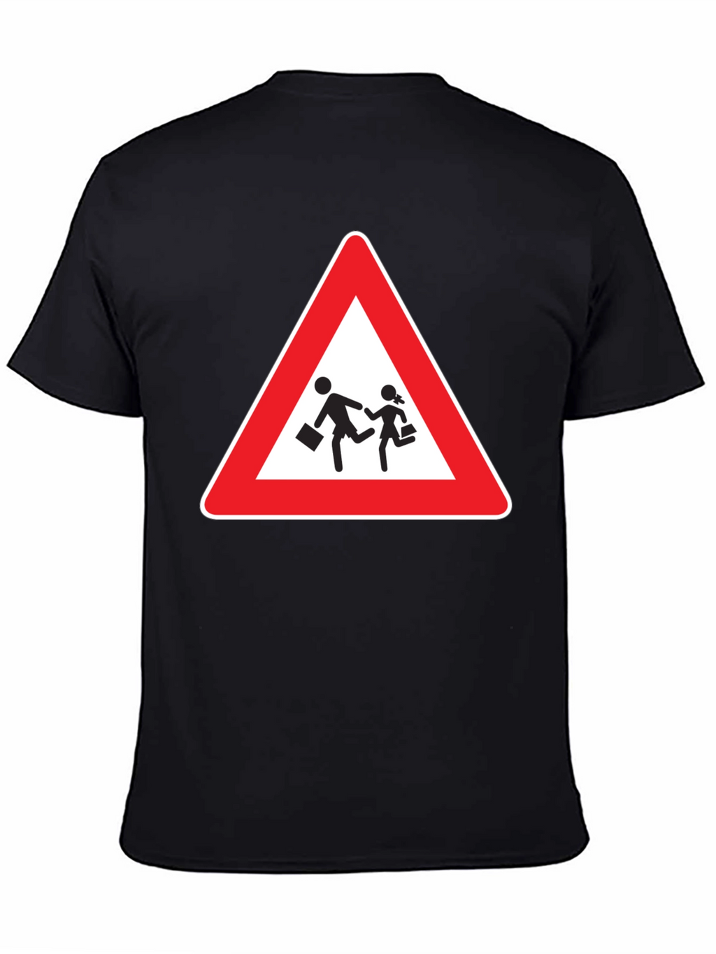 School Zone T-Shirt - Black Cotton Tee