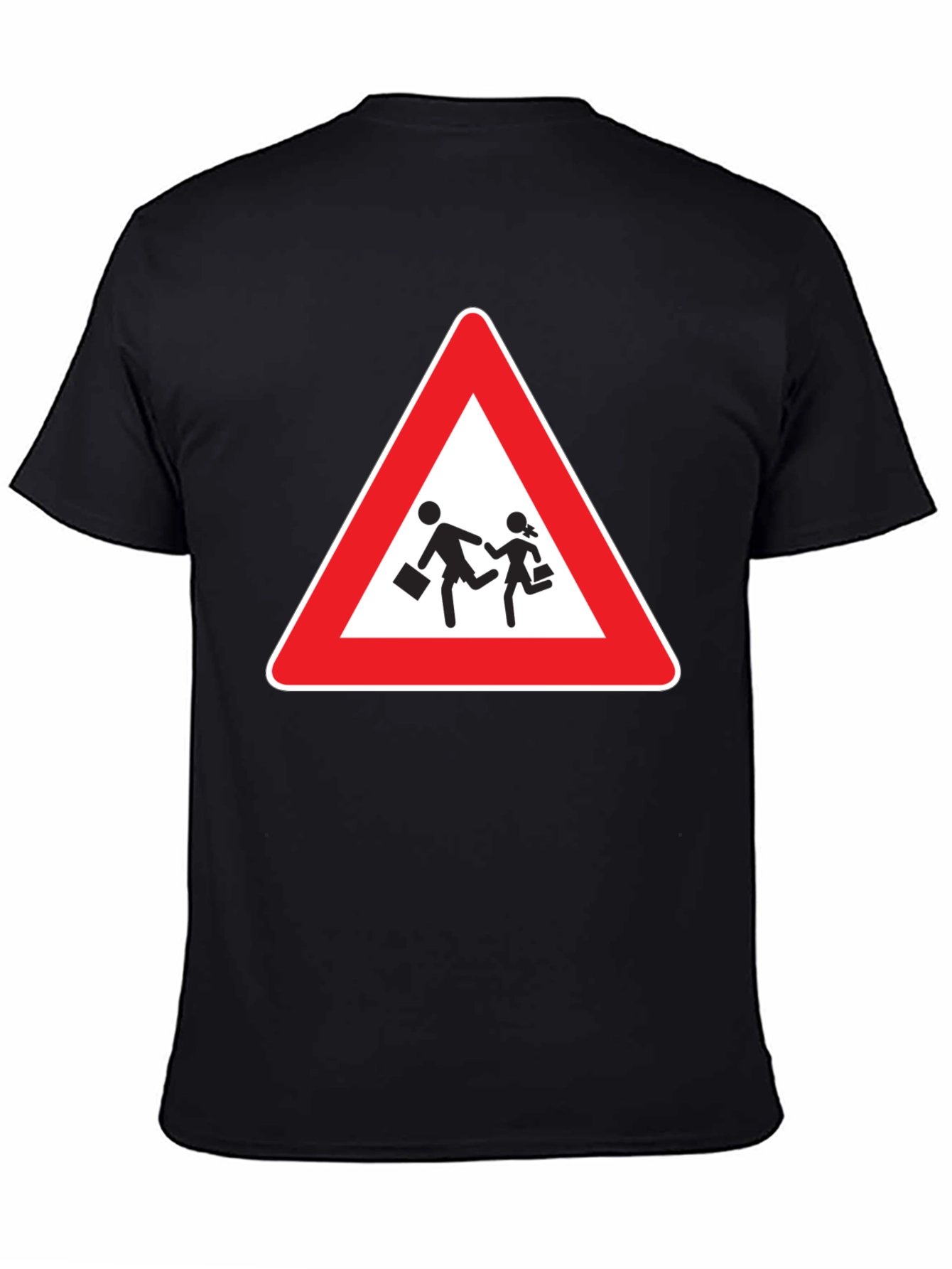 School Zone T-Shirt - Black Cotton Tee
