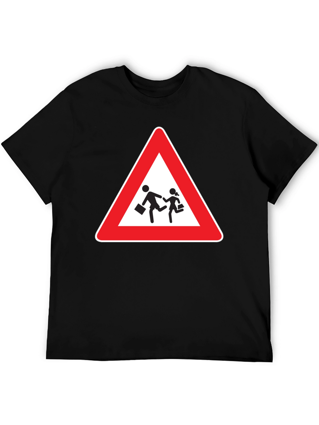 School Zone T-Shirt - Black Cotton Tee