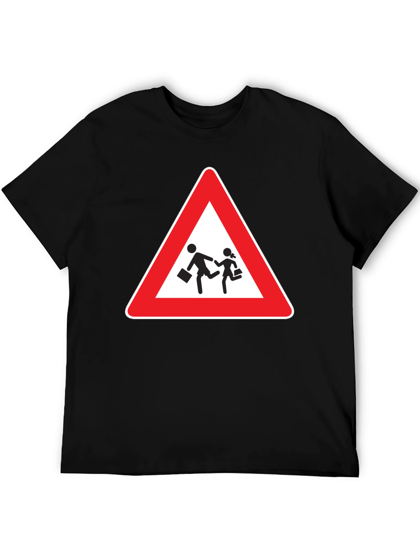 School Zone T-Shirt - Black Cotton Tee
