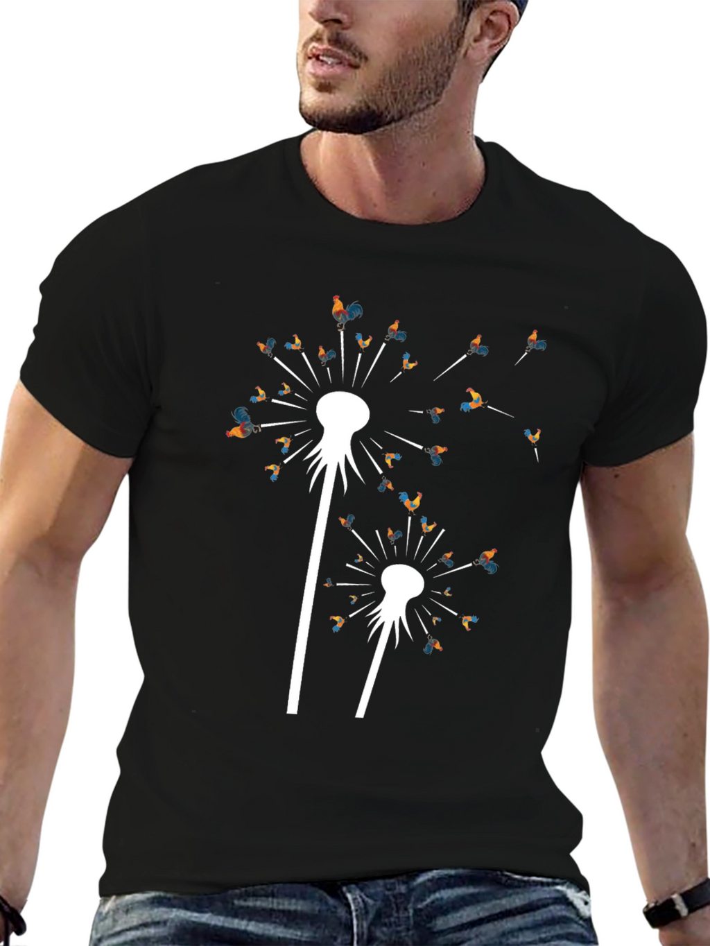Dandelion Chicken Seed T-Shirt