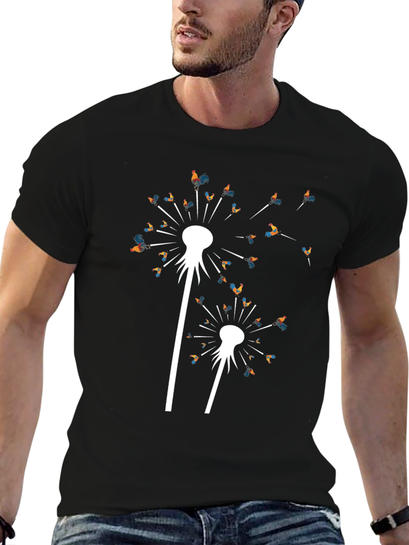 Dandelion Chicken Seed T-Shirt