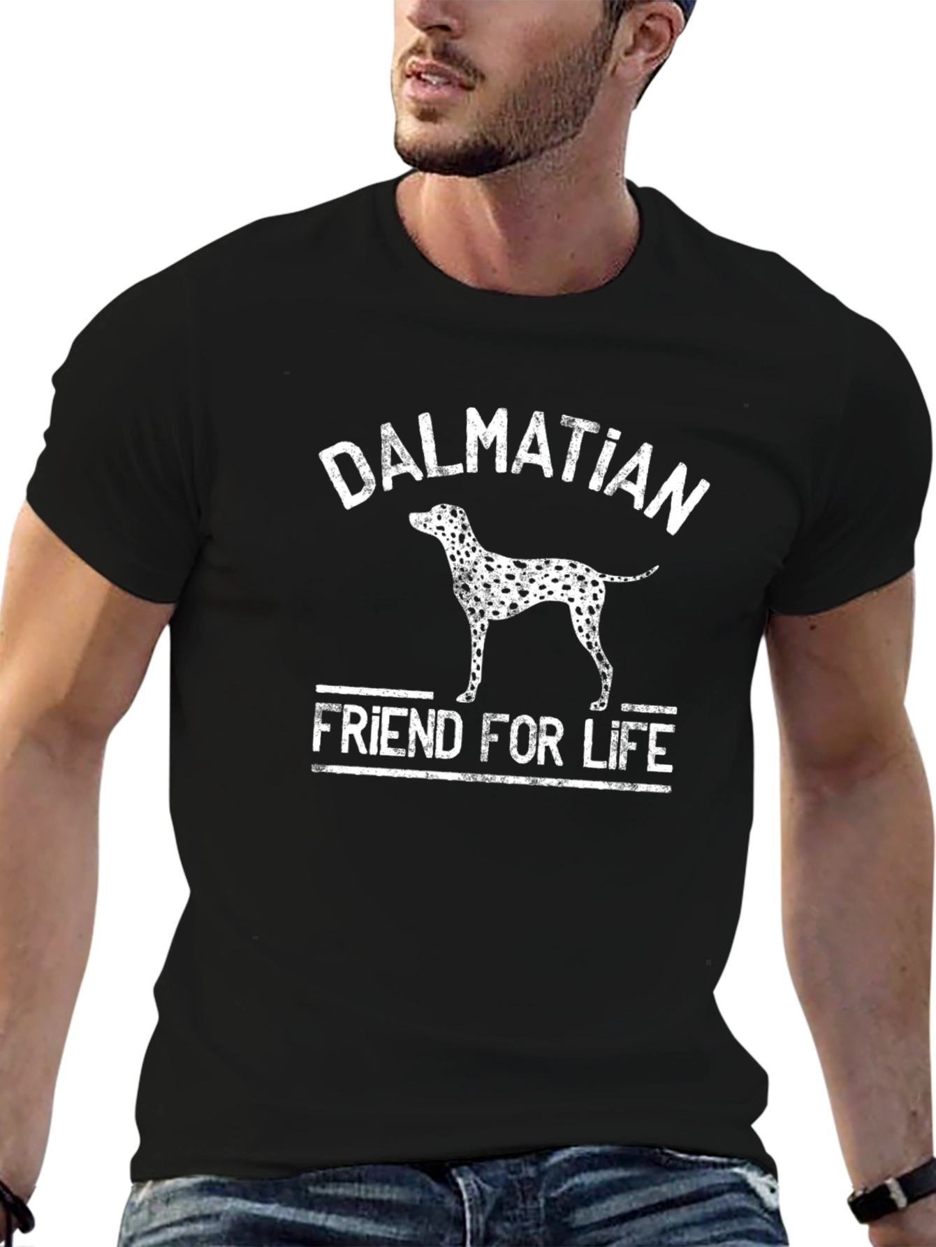 Dalmatian Friend for Life Graphic T-Shirt