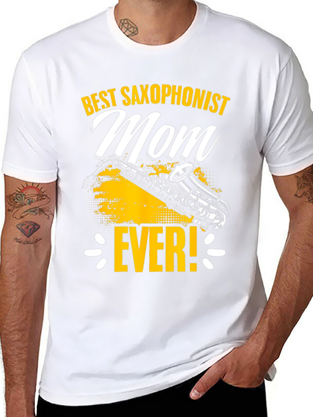 Best Saxophonist Mom Ever T-Shirt