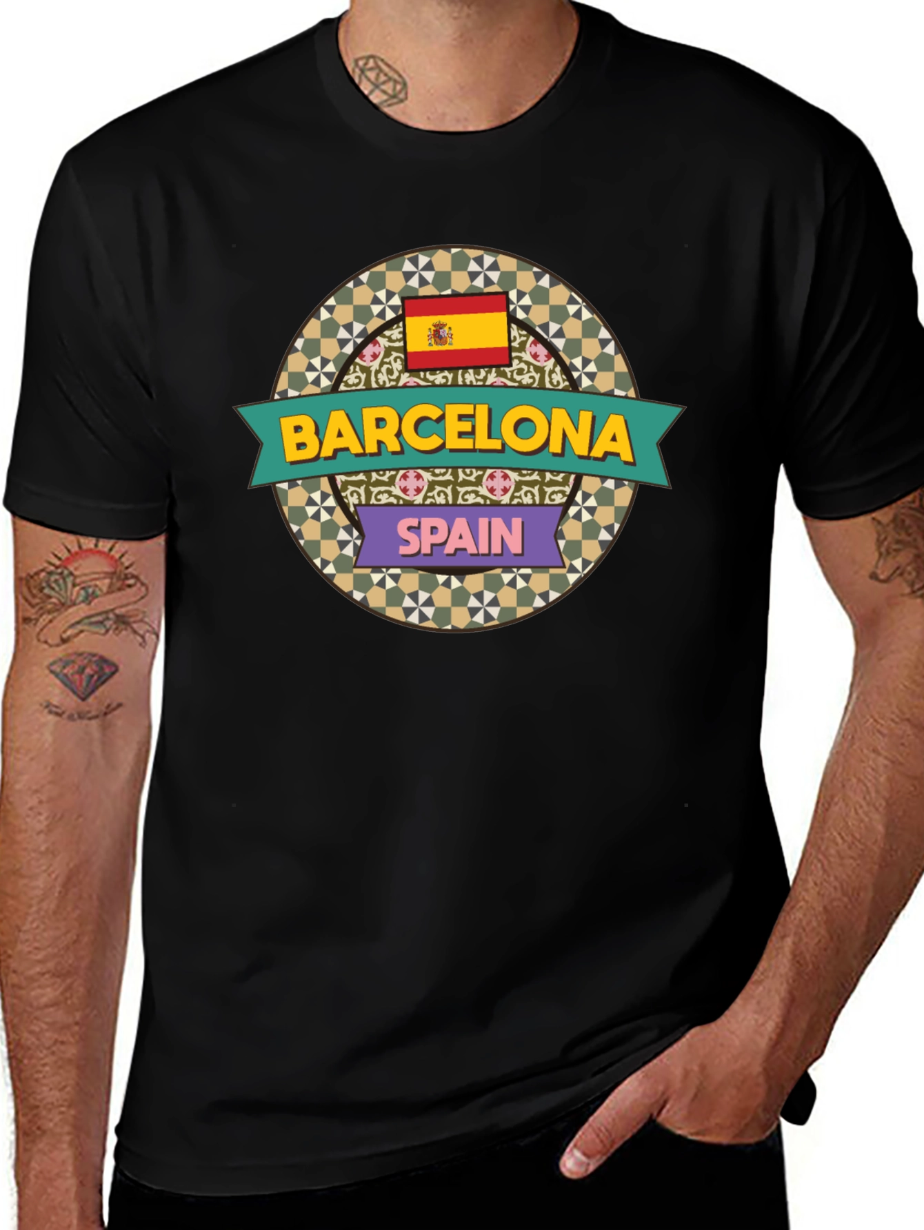 Barcelona Spain Graphic T-Shirt