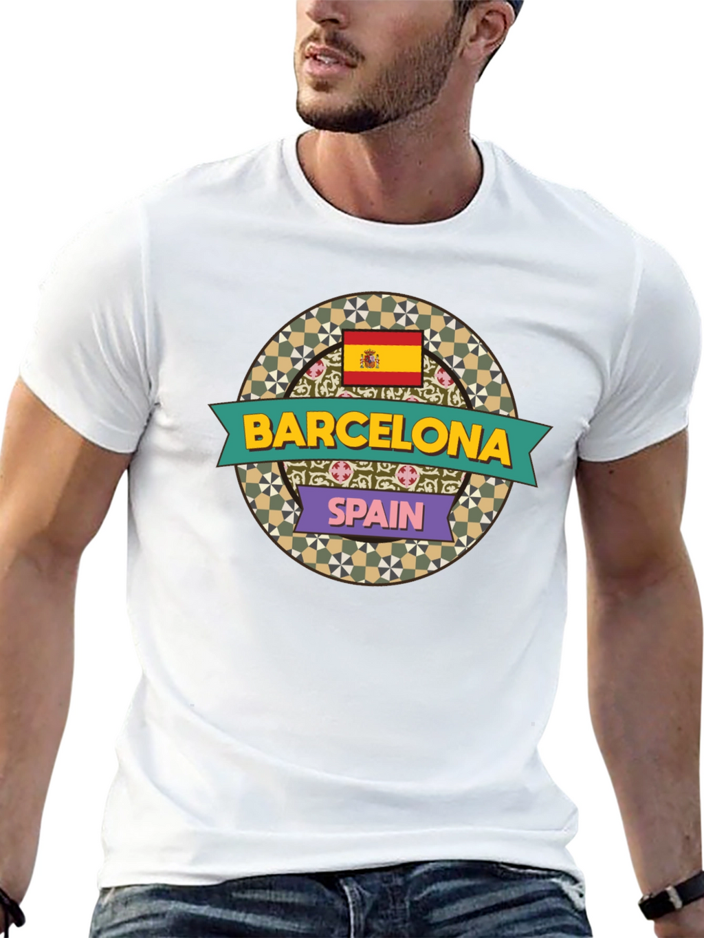 Barcelona Spain Graphic T-Shirt