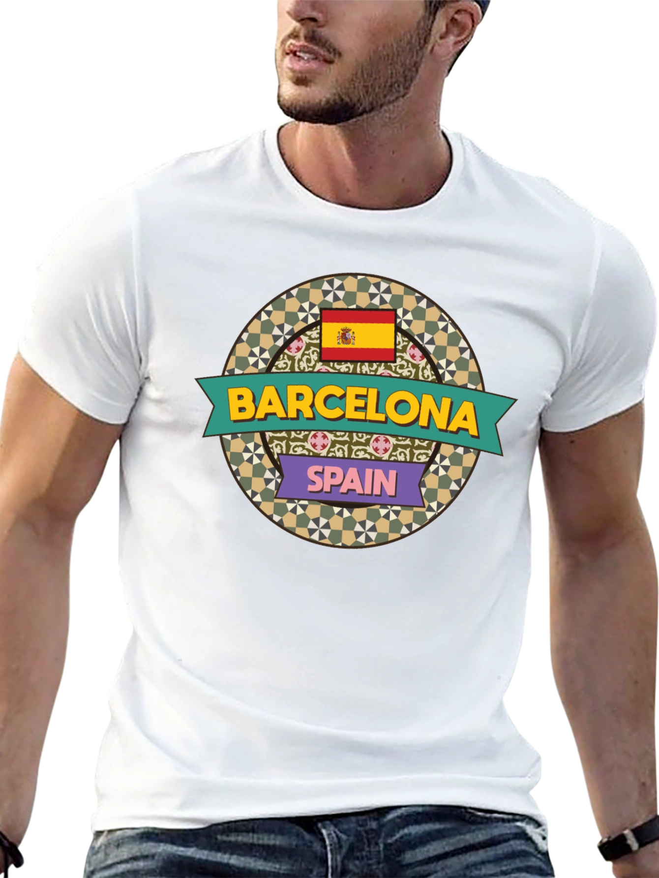 Barcelona Spain Graphic T-Shirt