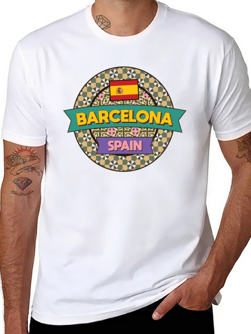Barcelona Spain Graphic T-Shirt