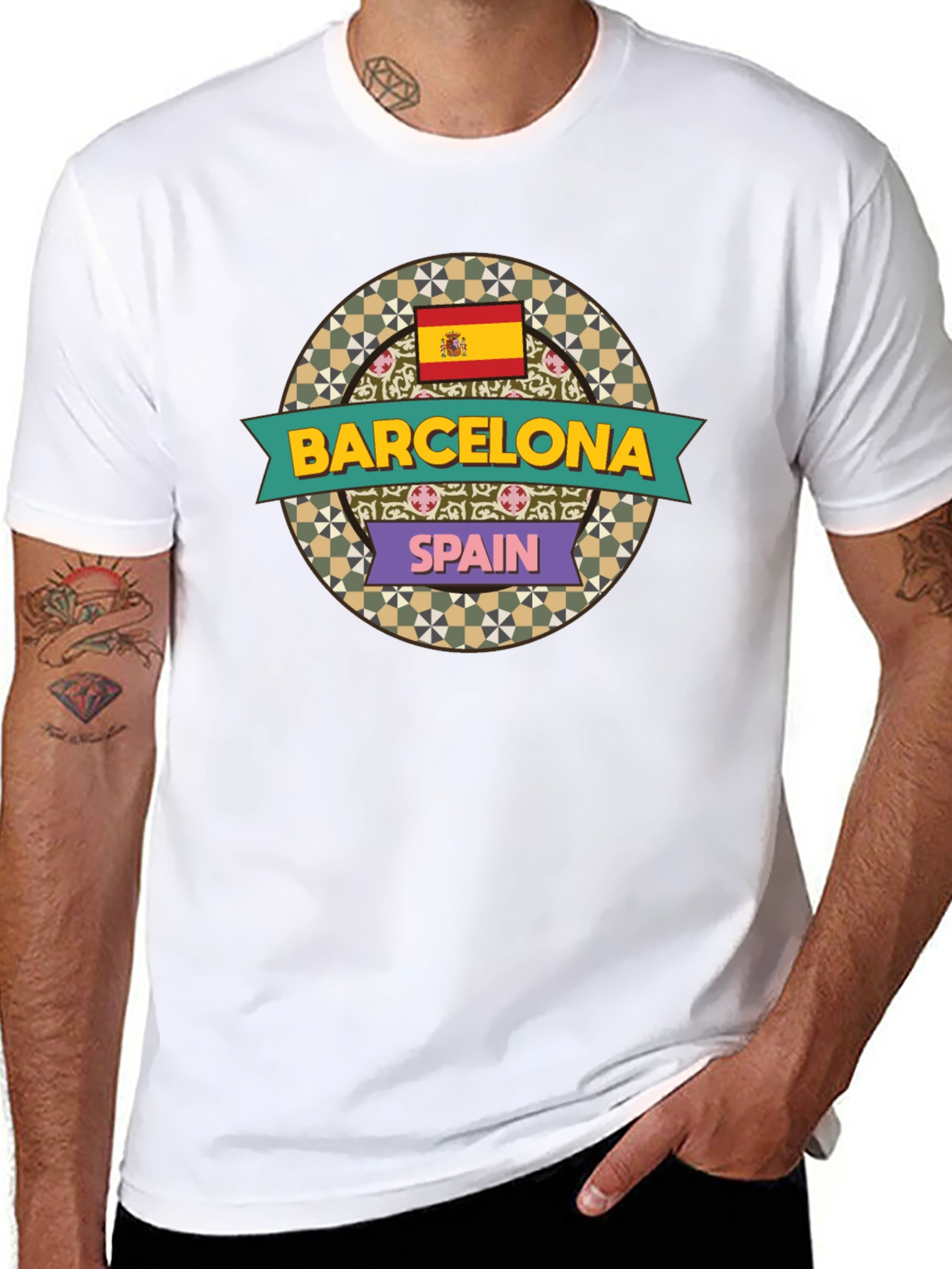 Barcelona Spain Graphic T-Shirt