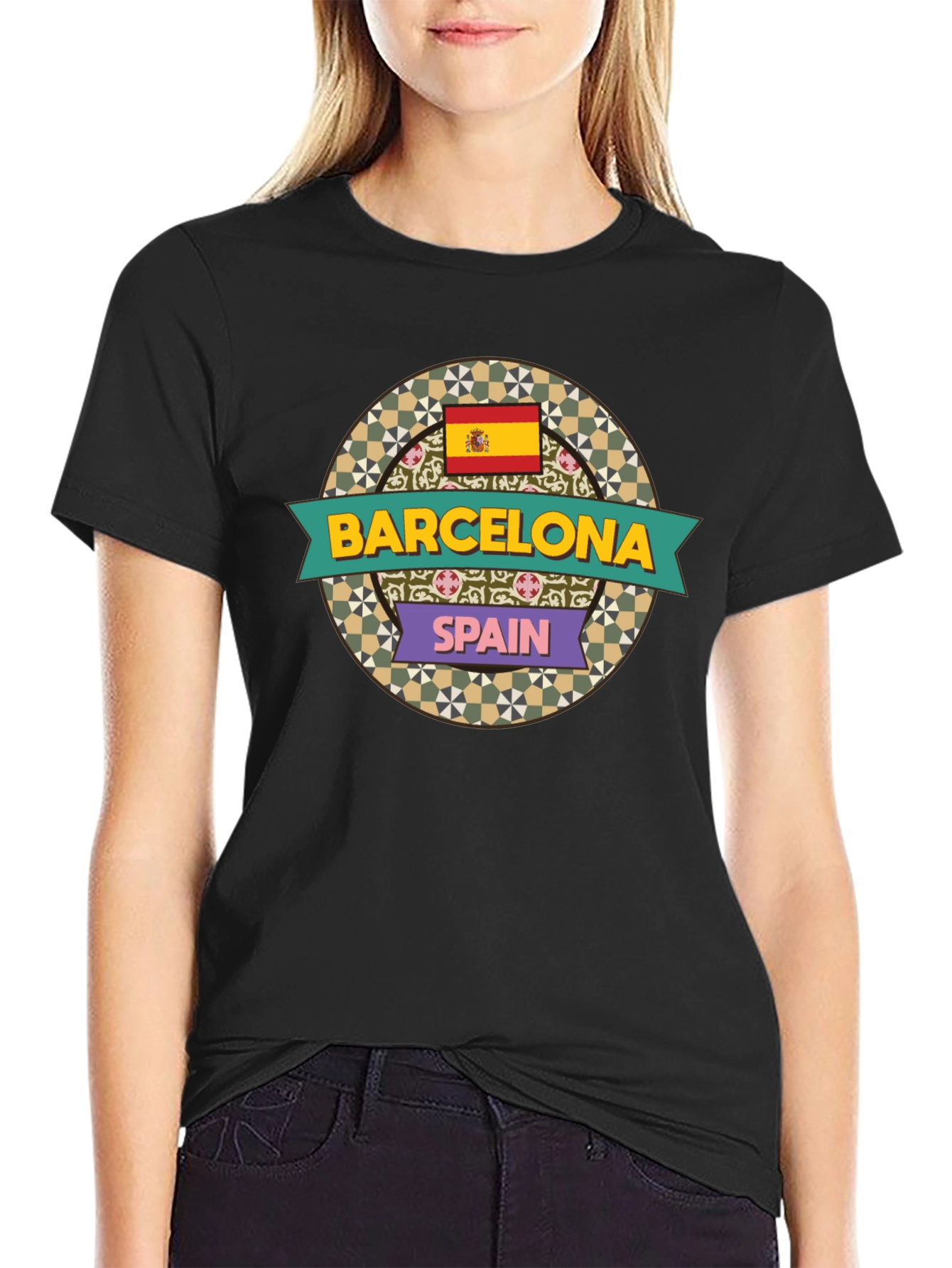 Barcelona Spain Graphic T-Shirt