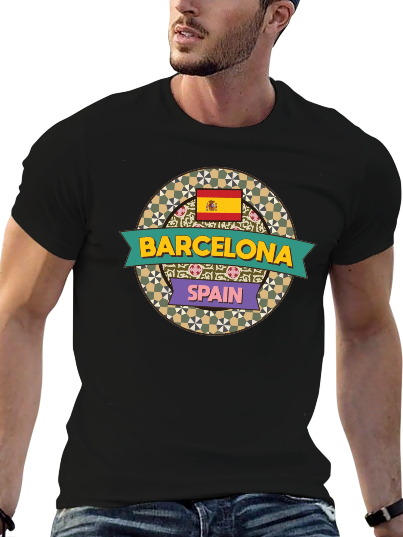 Barcelona Spain Graphic T-Shirt