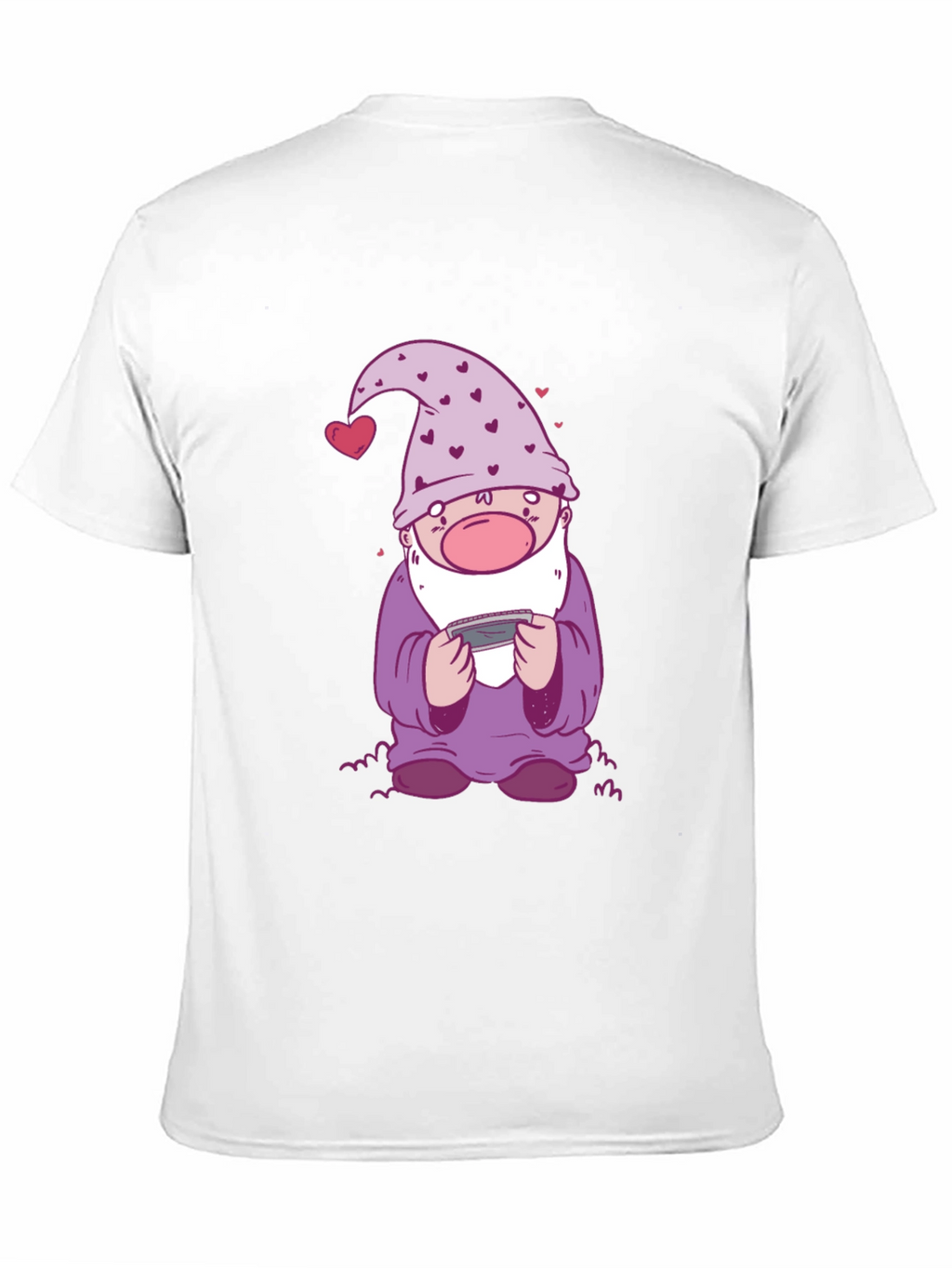 Gamer Gnome Graphic Tee - Black Cotton T-Shirt
