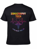 Sonography Tech T-Shirt - Love What You Do
