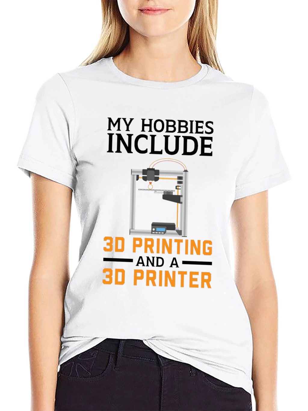3D Printing Hobby T-Shirt - Funny 3D Printer Gift