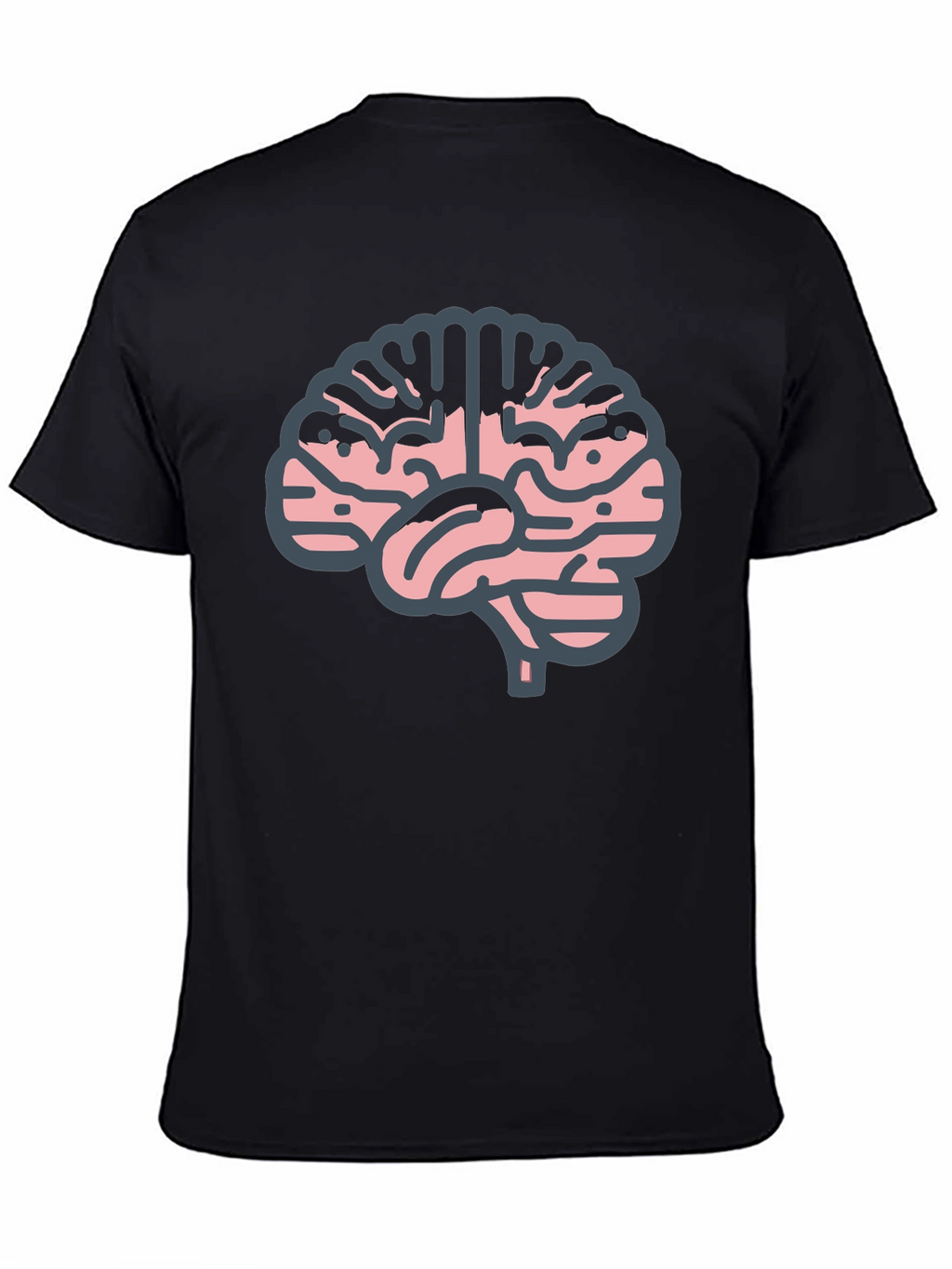 Brain Graphic Tee - Smart & Stylish!