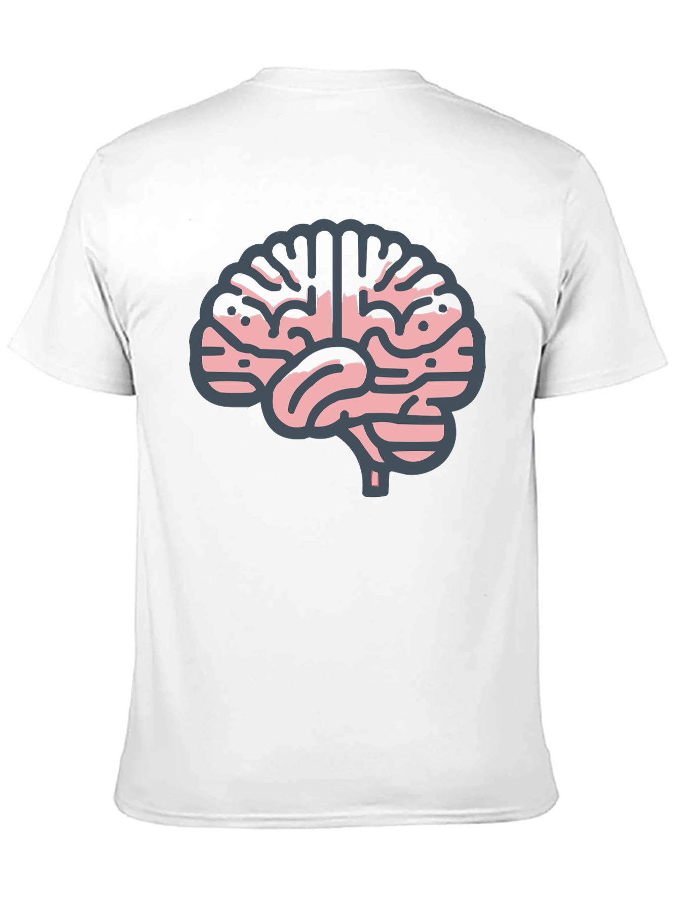 Brain Graphic Tee - Smart & Stylish!