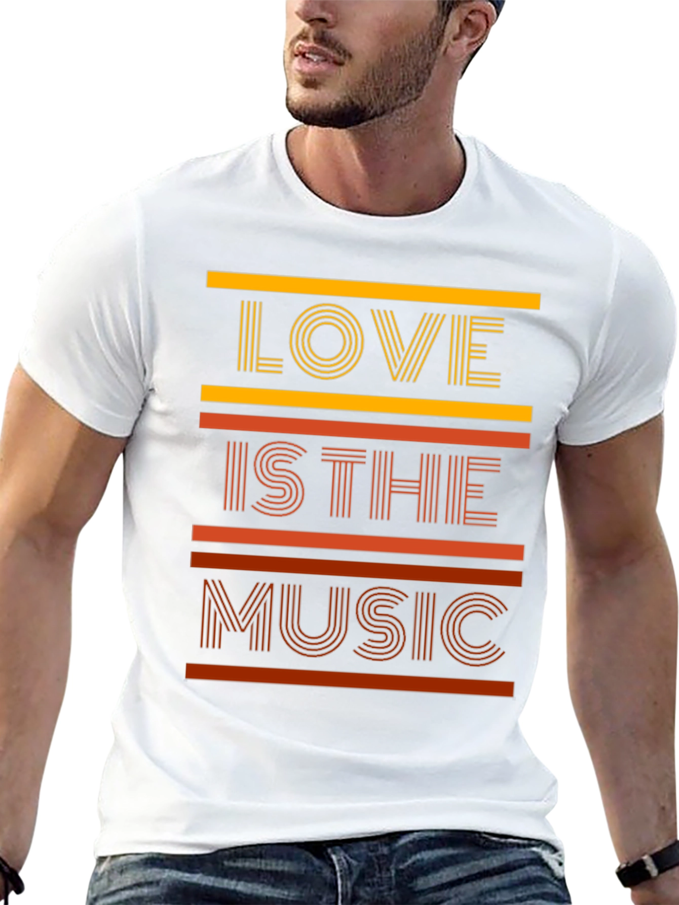 Love is the Music T-Shirt - Stylish Graphic Tee