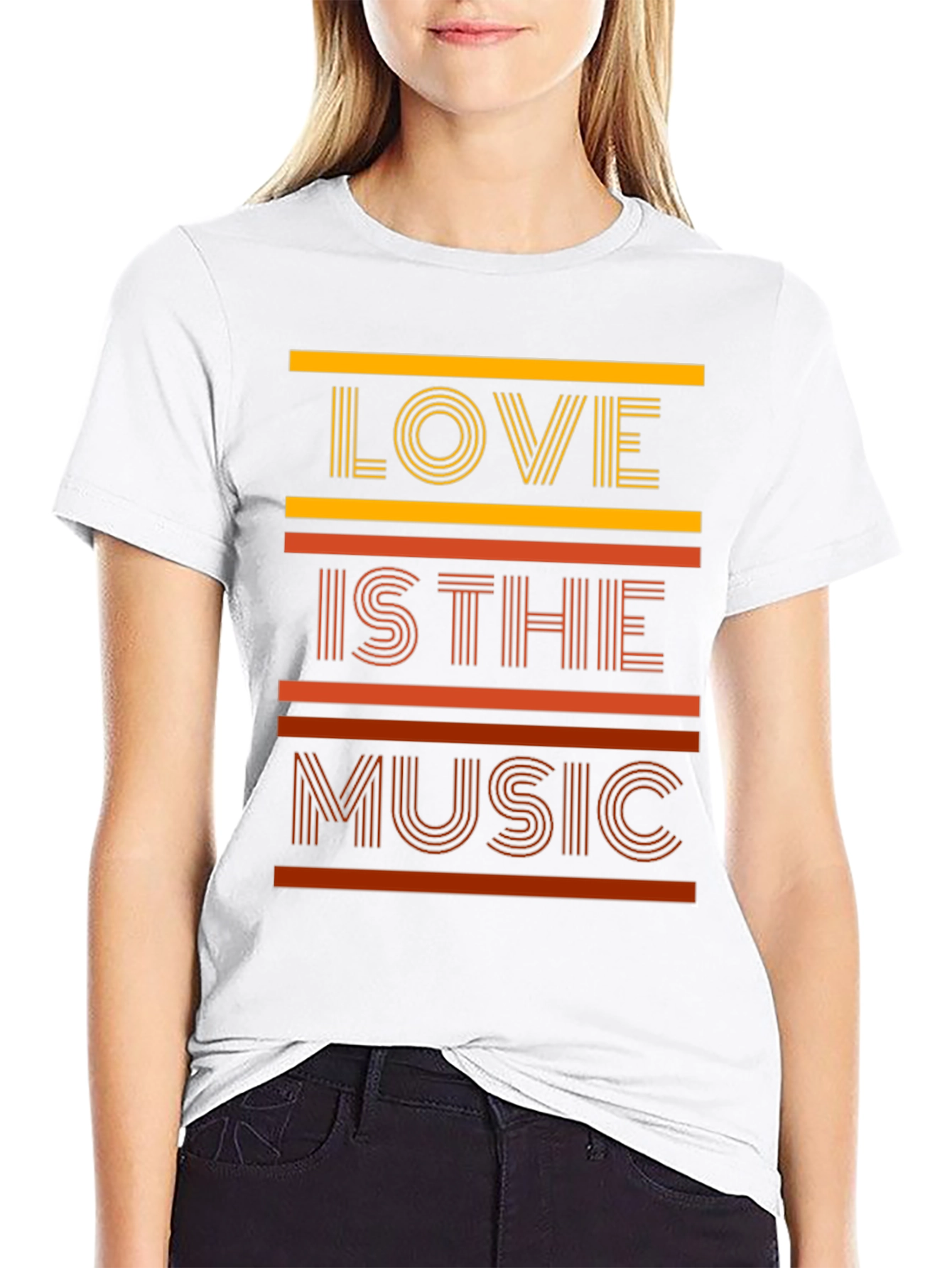 Love is the Music T-Shirt - Stylish Graphic Tee