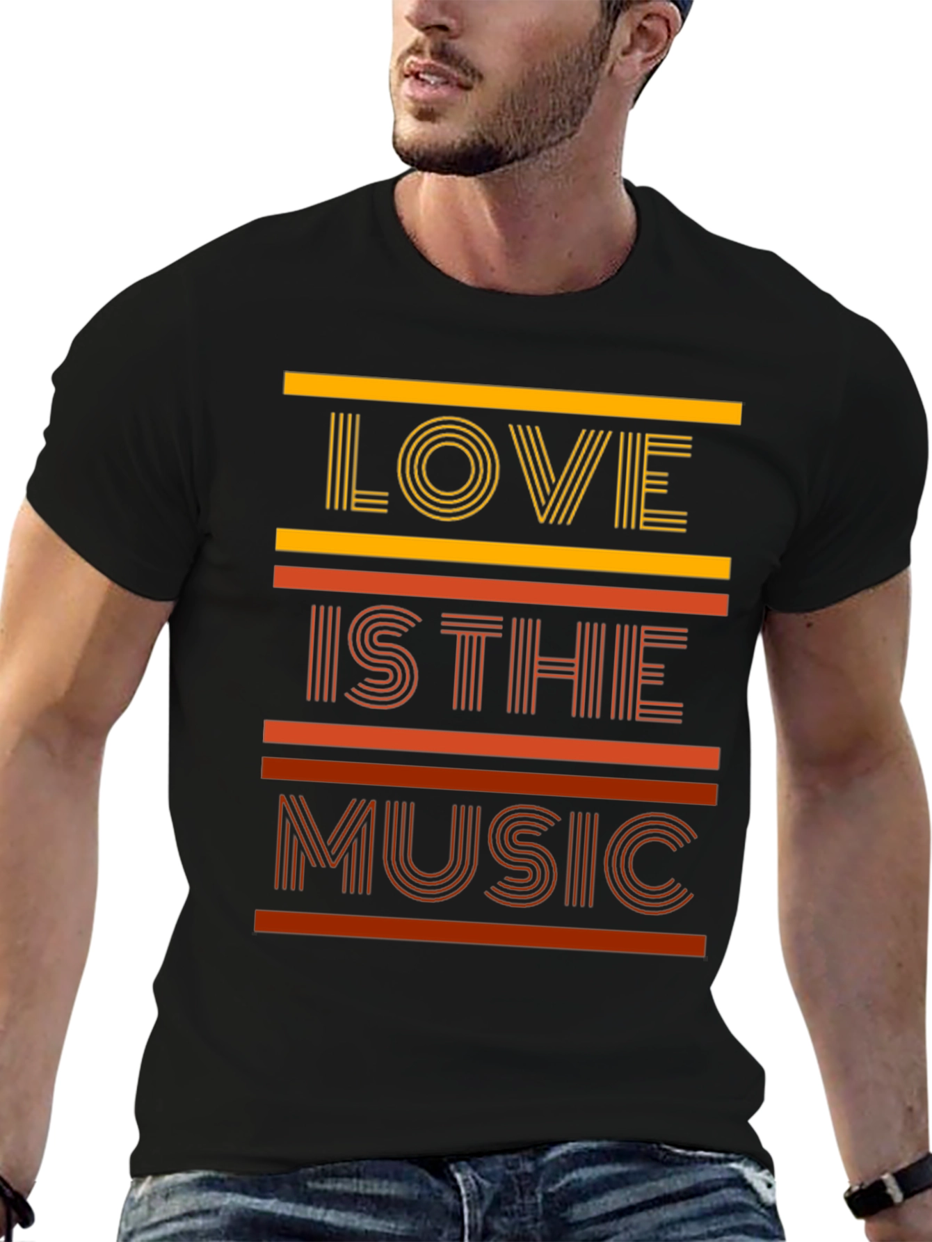 Love is the Music T-Shirt - Stylish Graphic Tee
