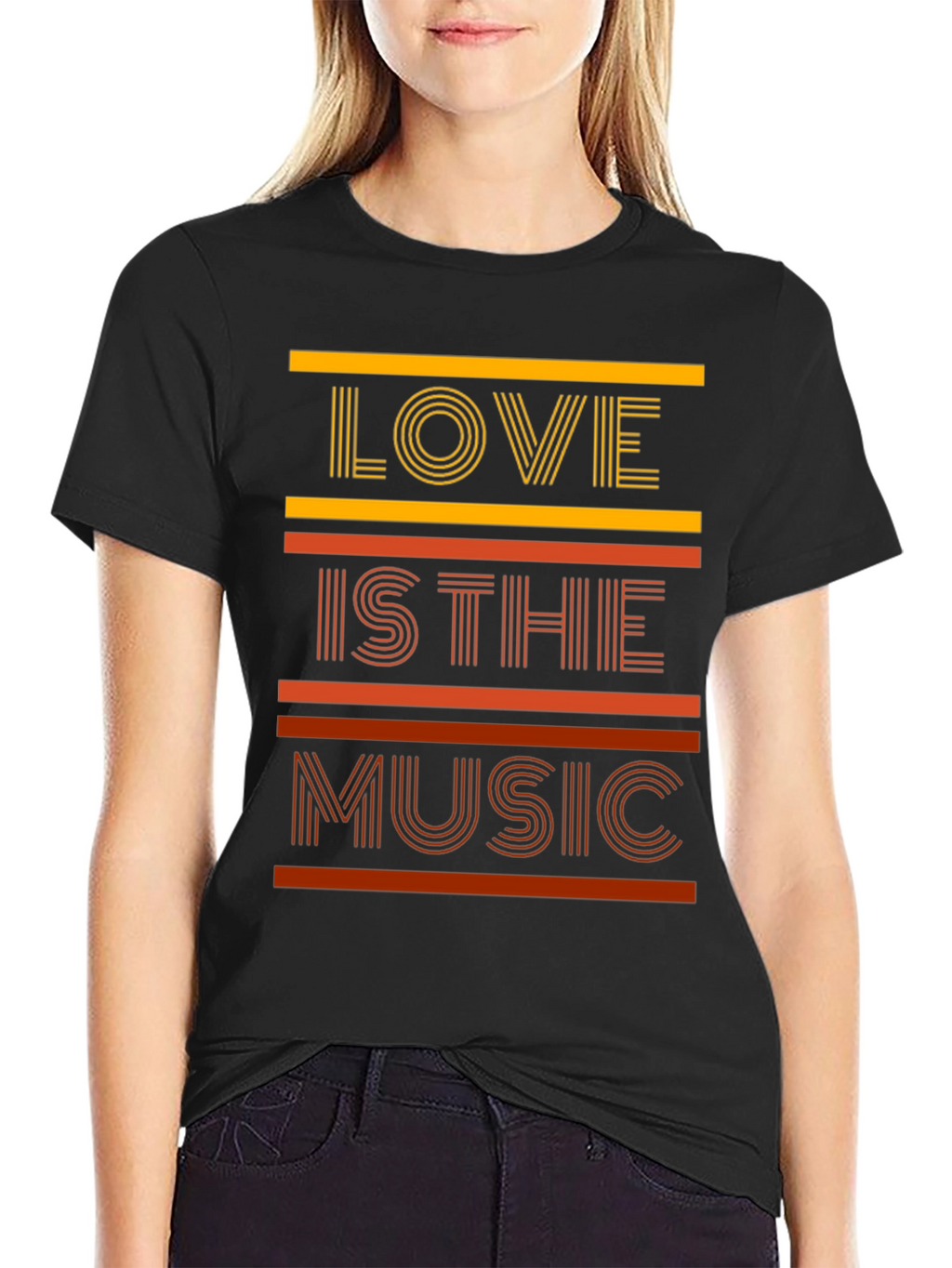 Love is the Music T-Shirt - Stylish Graphic Tee