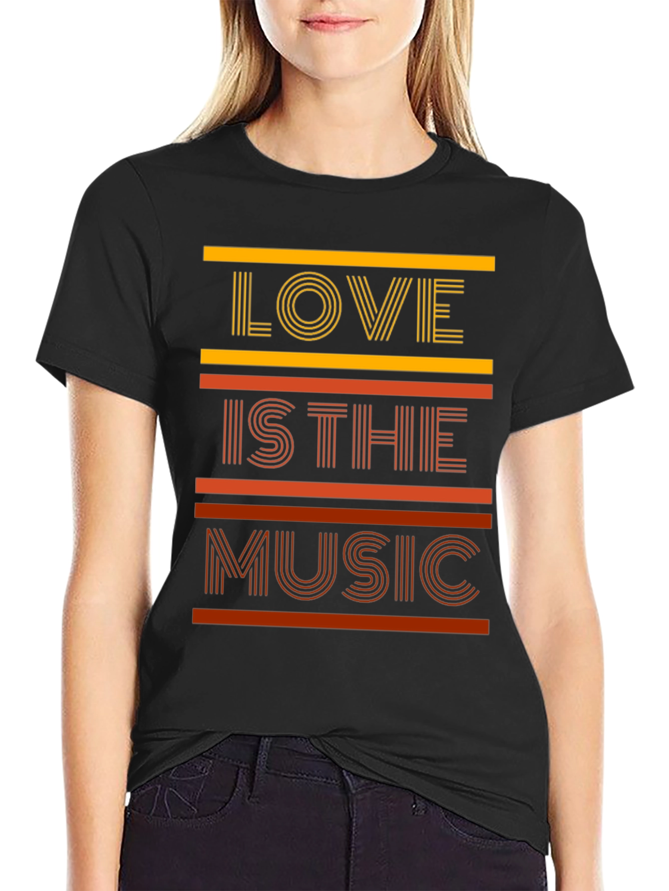 Love is the Music T-Shirt - Stylish Graphic Tee