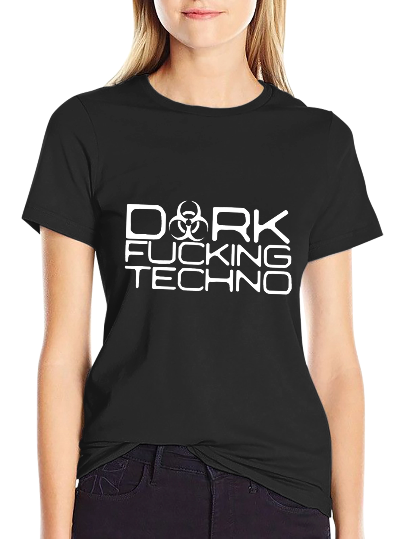 Dark Fucking Techno T-Shirt - Bold Graphic Tee