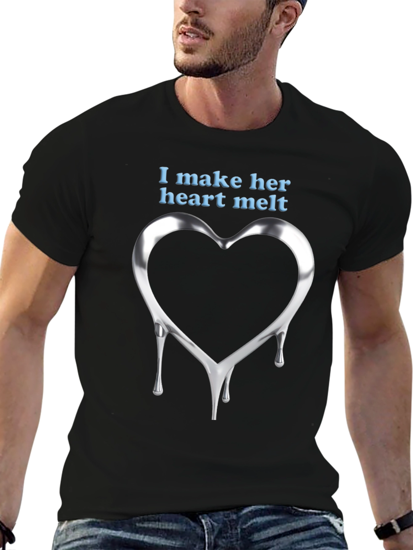 I Make Her Heart Melt - Mens Graphic Tee