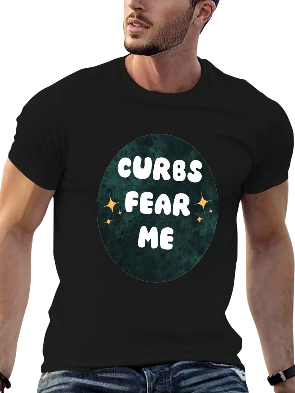 Curbs Fear Me Graphic T-Shirt