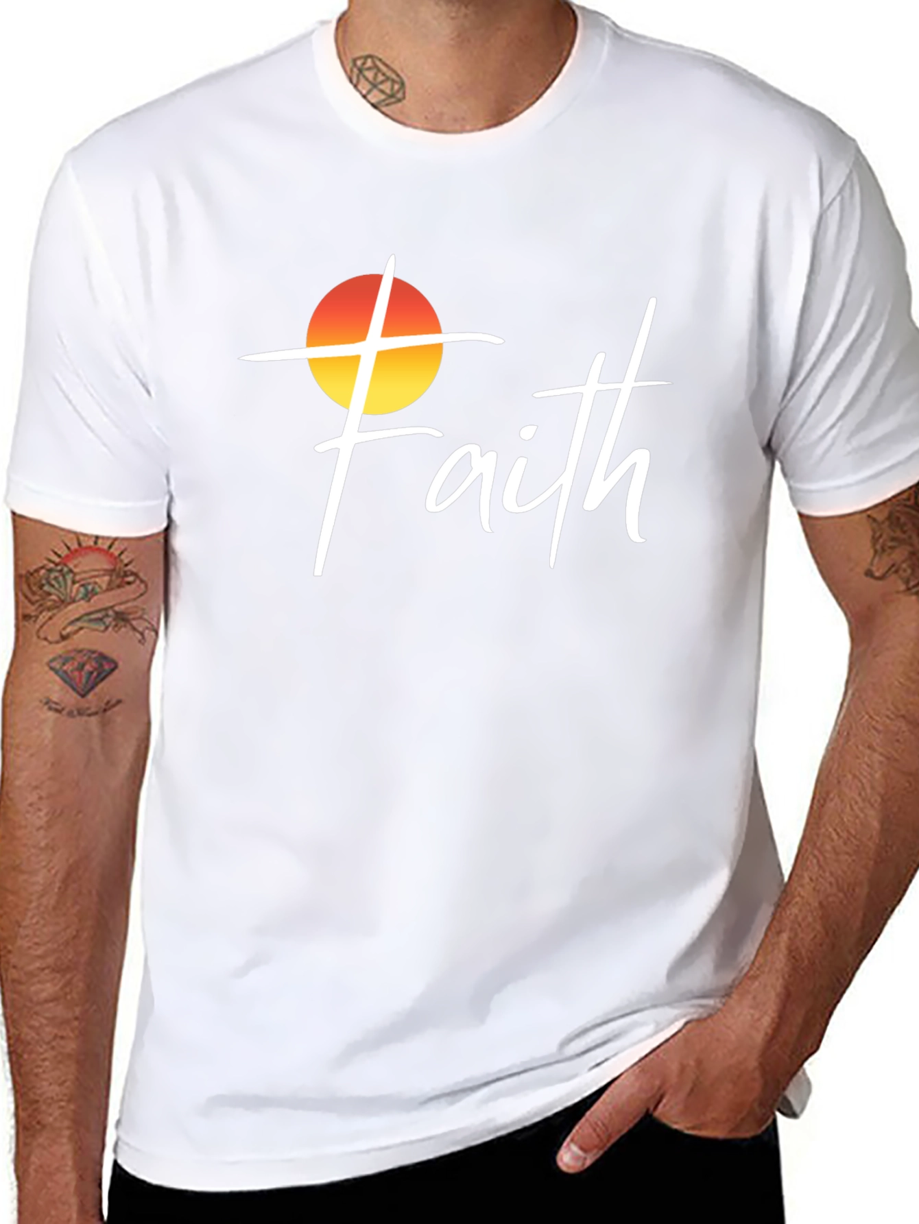 Faith Graphic T-Shirt - Religious Inspired Tee