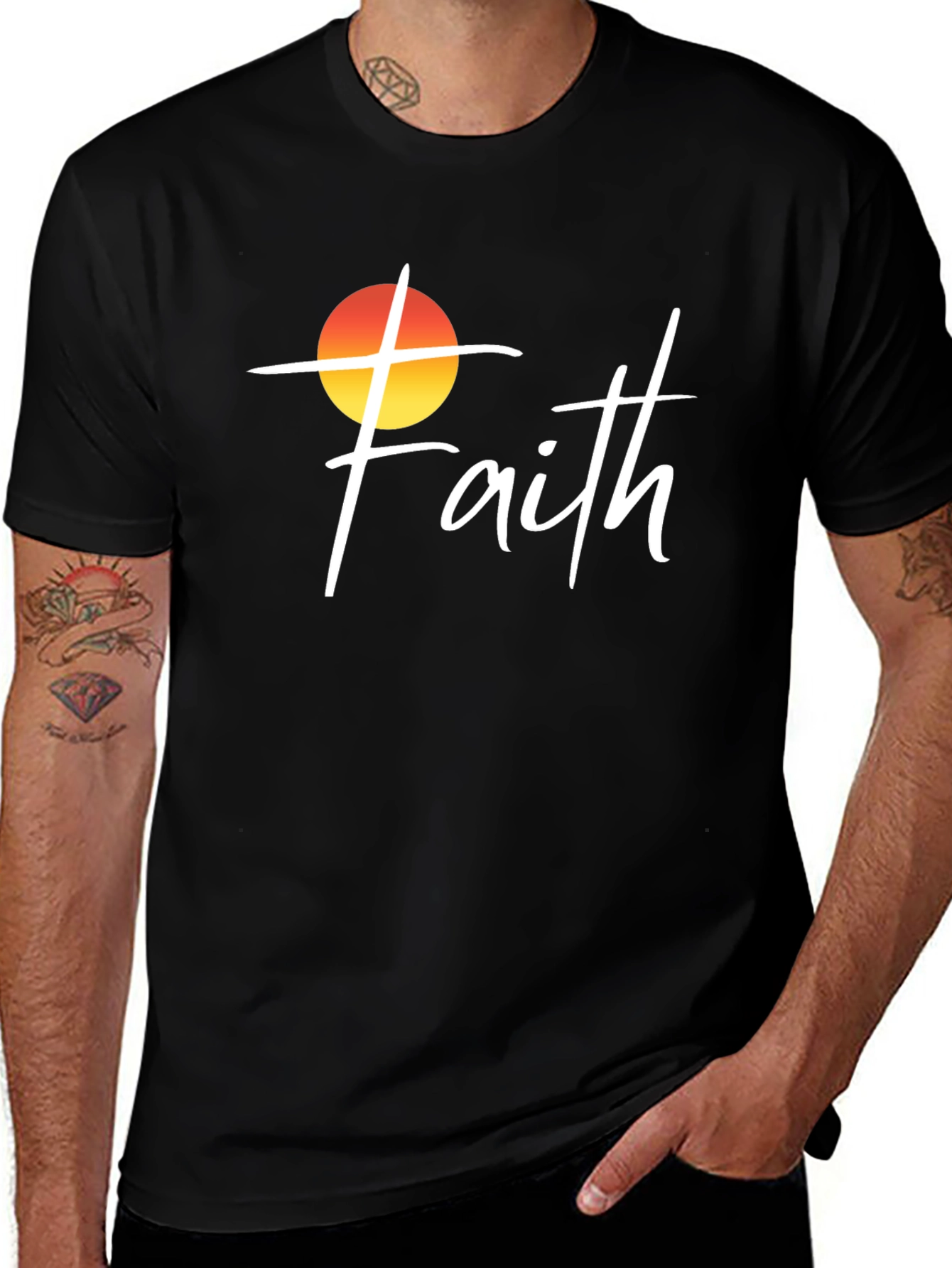 Faith Graphic T-Shirt - Religious Inspired Tee