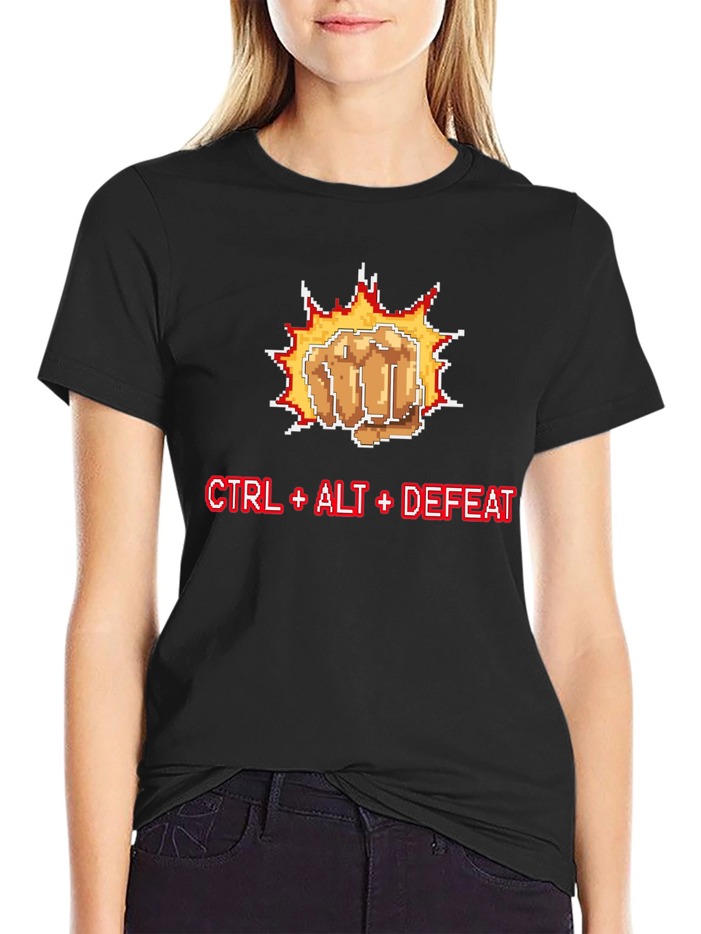 CTRL + ALT + Defeat Gaming T-Shirt