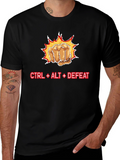 CTRL + ALT + Defeat Gaming T-Shirt