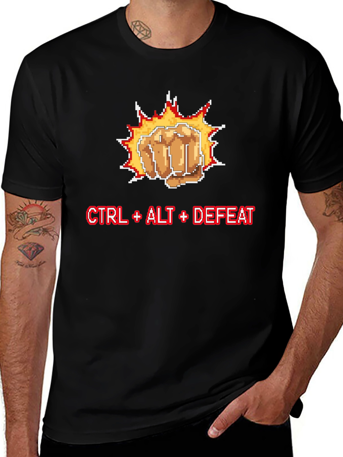 CTRL + ALT + Defeat Gaming T-Shirt