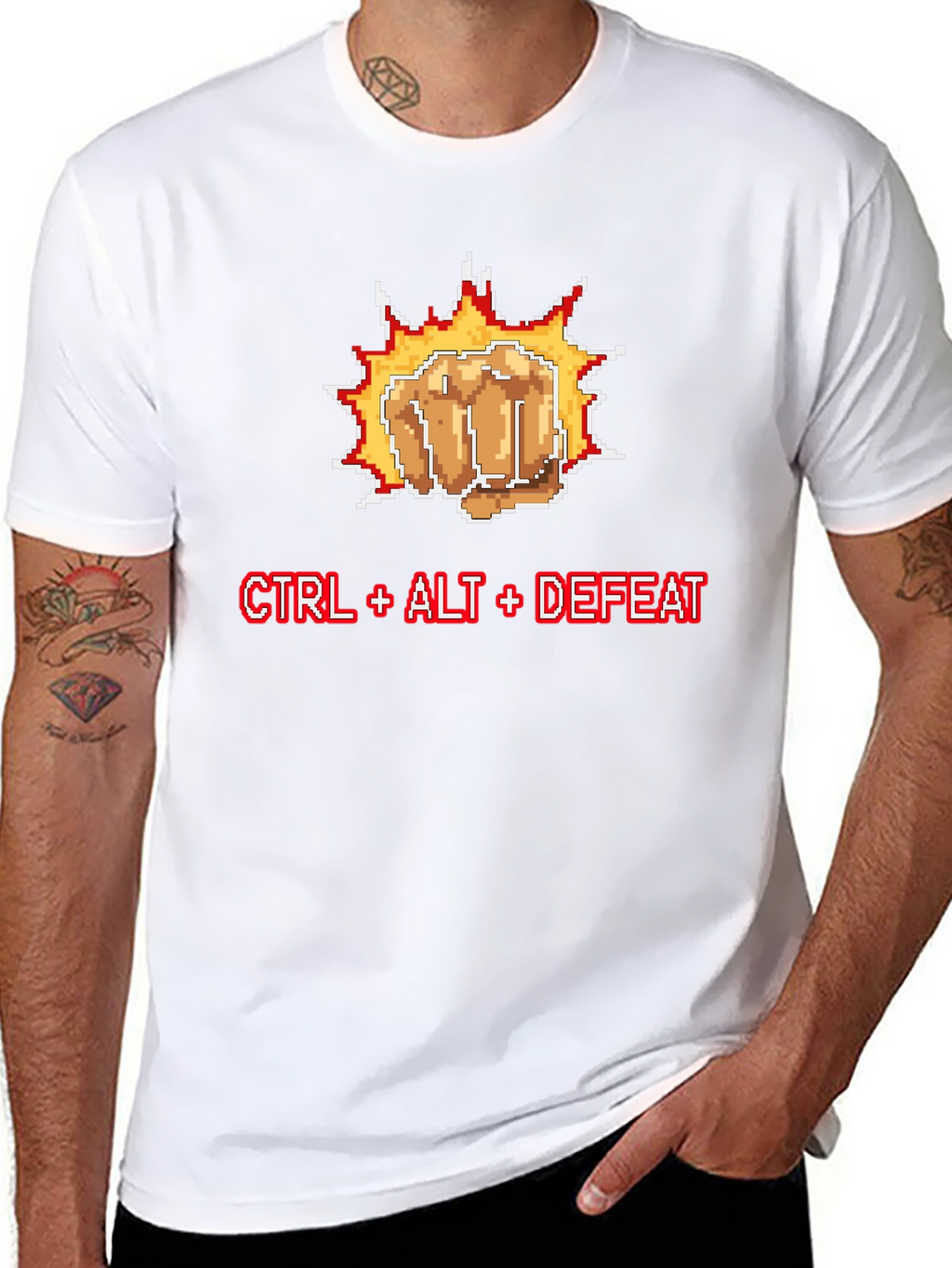 CTRL + ALT + Defeat Gaming T-Shirt